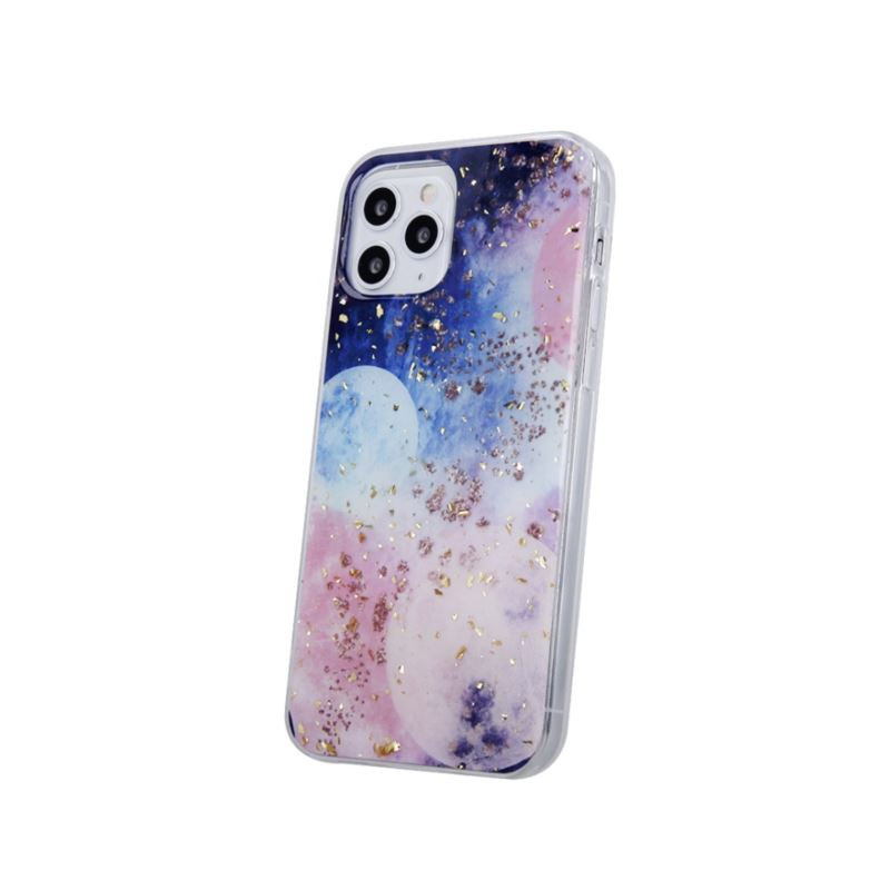 Etui Gold Glam na telefon Apple iPhone 7+ A1661 / 8+ A1864 galactic