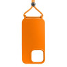 Etui Strap Case na telefon Samsung Galaxy S24 5G S921 pomarańczowe
