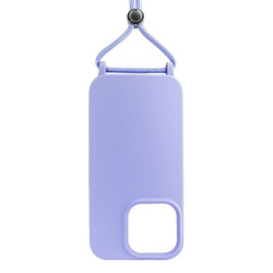 Etui Strap Case na telefon Samsung Galaxy S24 5G S921 fioletowe