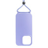 Etui Strap Case na telefon Samsung Galaxy S24 5G S921 fioletowe