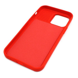 Etui SILICONE LENS na telefon Apple iPhone 14 Pro Max A2894 czerwone