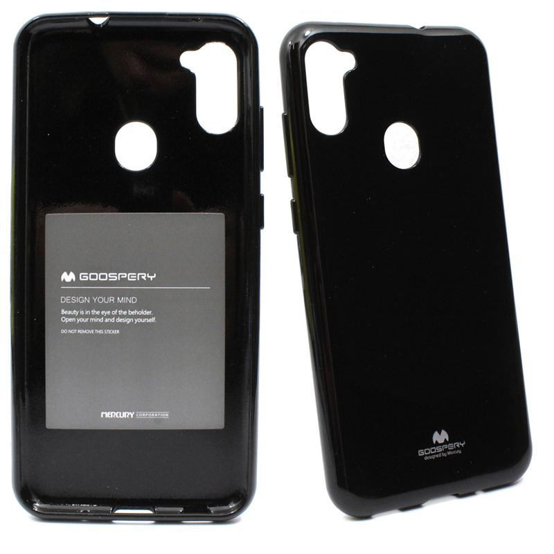 Etui Futerał Mercury JELLY na telefon Samsung Galaxy A11 A115 / M11 M115 czarne
