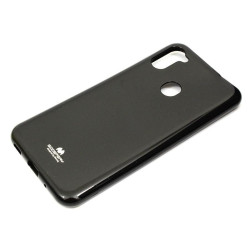 Etui Futerał Mercury JELLY na telefon Samsung Galaxy A11 A115 / M11 M115 czarne