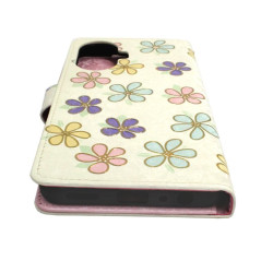 Etui Smart Crazy RFID na telefon Realme C55 RMX3710 kwiatki
