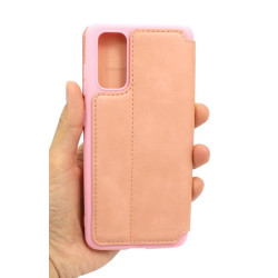 Etui BOOK Vintage na telefon Samsung Galaxy S20 G980 / S11e różowe