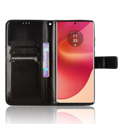 Etui Smart Crazy na telefon motorola edge 50 fusion 5G XT2429-2 czarne