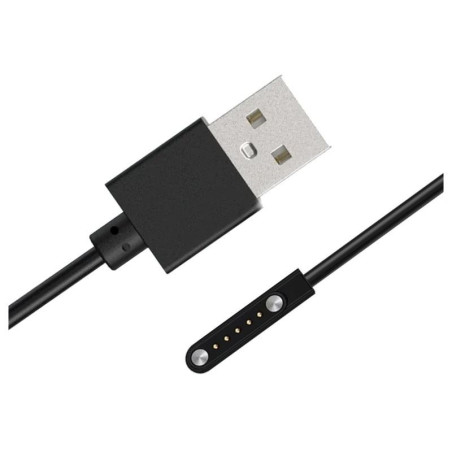 Ładowarka / kabel do ładowania smartwatch 5 PIN 3,0mm czarny przewód