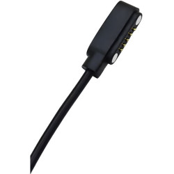 Ładowarka / kabel do ładowania smartwatch 5 PIN 3,0mm czarny przewód