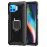 Etui pancerne Ring Carbon na telefon motorola moto g 5G + czarne
