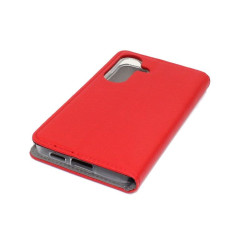 Etui Smart Magnet na telefon Samsung Galaxy S24+ 5G S926 czerwone
