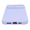 Etui SILICONE LENS na telefon Apple iPhone 14+ A2886 jasnofioletowe