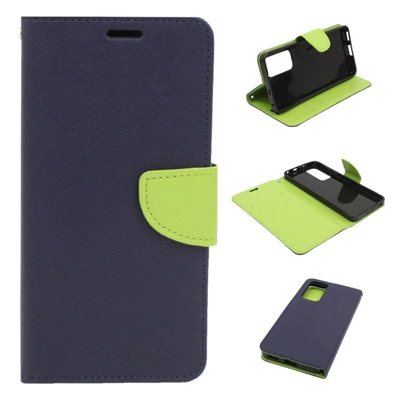 Etui Fancy Diary na telefon Xiaomi 12 Lite 5G 2203129G granatowe