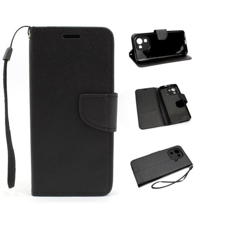 Etui Fancy Diary na telefon Xiaomi Mi 11 Pro 5G czarne