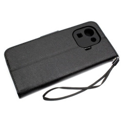 Etui Fancy Diary na telefon Xiaomi Mi 11 Pro 5G czarne