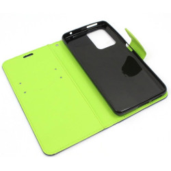 Etui Fancy Diary na telefon Xiaomi 11T / 11T Pro 5G granatowe