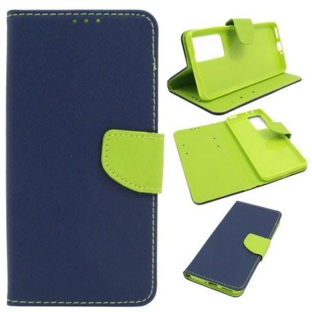 Etui Fancy Diary na telefon Xiaomi 12 Pro granatowe
