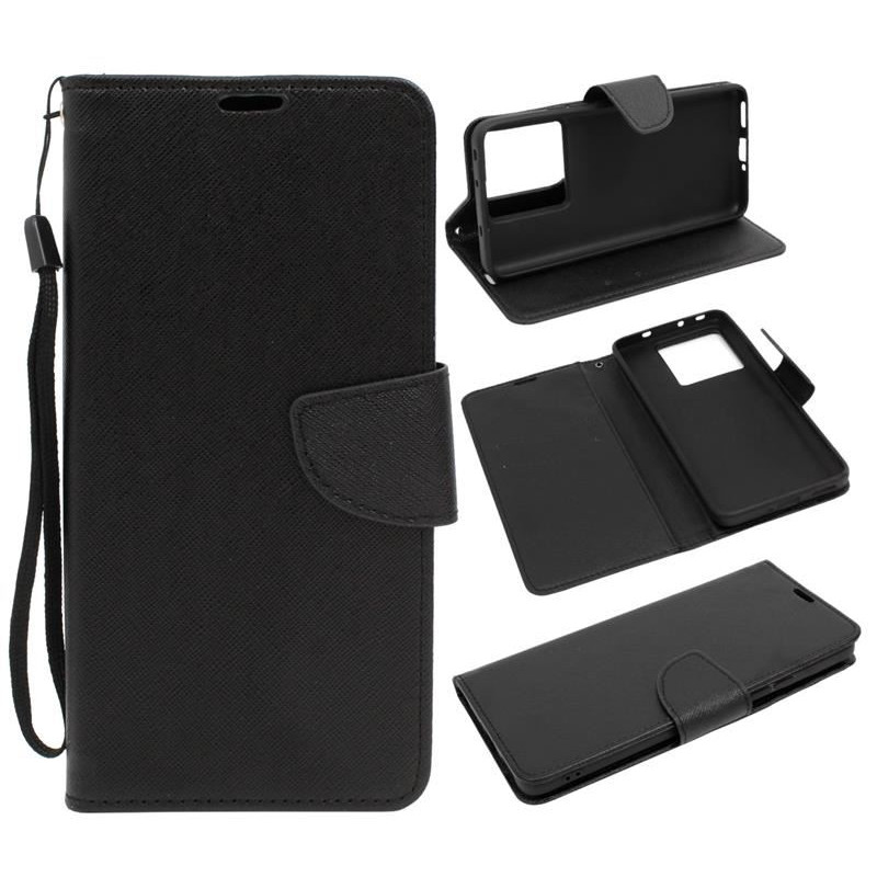 Etui Fancy Diary na telefon Xiaomi 13T / 13T Pro 5G / Redmi K60 Ultra 5G czarne