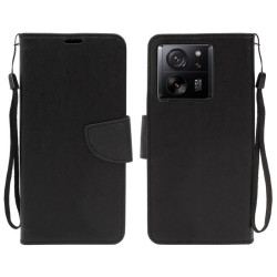 Etui Fancy Diary na telefon Xiaomi 13T / 13T Pro 5G / Redmi K60 Ultra 5G czarne