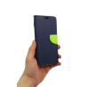 Etui Fancy Diary na telefon Xiaomi Poco M5 4G granatowe