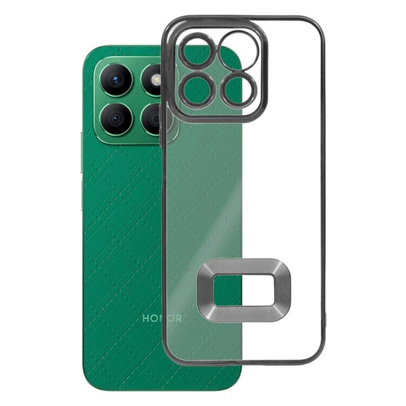 Etui Glam na telefon Honor X8b LLY-LX1 czarne