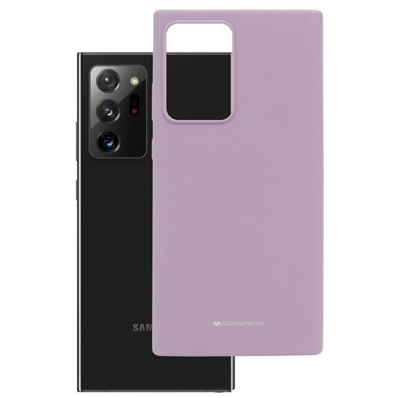 Etui Mercury SILICONE na telefon Samsung Galaxy Note 20 Ultra N985 / 5G N986 fioletowe