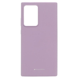 Etui Mercury SILICONE na telefon Samsung Galaxy Note 20 Ultra N985 / 5G N986 fioletowe