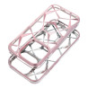 Etui luksusowe geometryczne 3D TWINKI na telefon Apple iPhone 16+ A3290 różowe