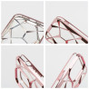Etui luksusowe geometryczne 3D TWINKI na telefon Apple iPhone 16+ A3290 różowe