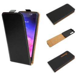 Etui pionowe z klapką SLIM FLEX na telefon Xiaomi Mi Note 10 / 10 PRO czarne HQ