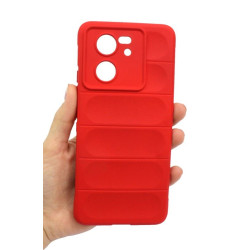 ETUI PANCERNE PHANTOM na telefon Xiaomi 13T / 13T Pro 5G / Redmi K60 Ultra 5G czerwone