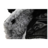 Ubranko kurtka kamizelka dla psa / kota rozmiar M czarne błyszczące
