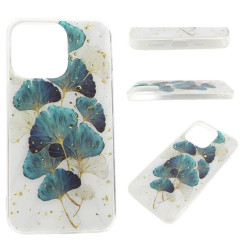 Etui Gold Glam na telefon Apple iPhone 13 A2482 listki