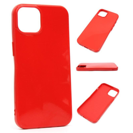 Etui Jelly GLITTER na telefon Apple iPhone 13 A2482 czerwone