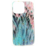 Etui Gold Glam na telefon Apple iPhone 13 A2482 peacock