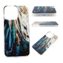 Etui Gold Glam na telefon Apple iPhone 13 A2482 pióra