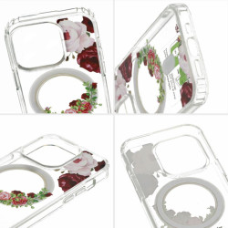 Etui MagSafe Flower na telefon Apple iPhone 13 A2482 / 14 A2882 wzór 2