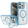 Etui MagSafe Kickstand na telefon Apple iPhone 13 A2482 / 14 A2882 niebieskie