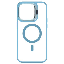 Etui MagSafe Kickstand na telefon Apple iPhone 13 A2482 / 14 A2882 niebieskie