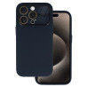 Etui Lichi Soft Case na telefon Apple iPhone 13 A2482 granatowe