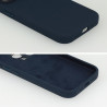 Etui Lichi Soft Case na telefon Apple iPhone 13 A2482 granatowe
