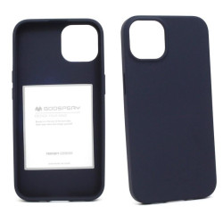 Etui Futerał Mercury JELLY SF na telefon Apple iPhone 13 A2482 granatowe