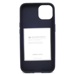 Etui Futerał Mercury JELLY SF na telefon Apple iPhone 13 A2482 granatowe