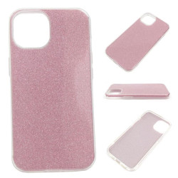 Etui Jelly Case SHINING HQ na telefon Apple iPhone 13 A2482 różowe