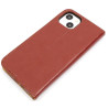 Etui KABURA SPECIAL FLIP na telefon Apple iPhone 13 Mini A2628 brązowe