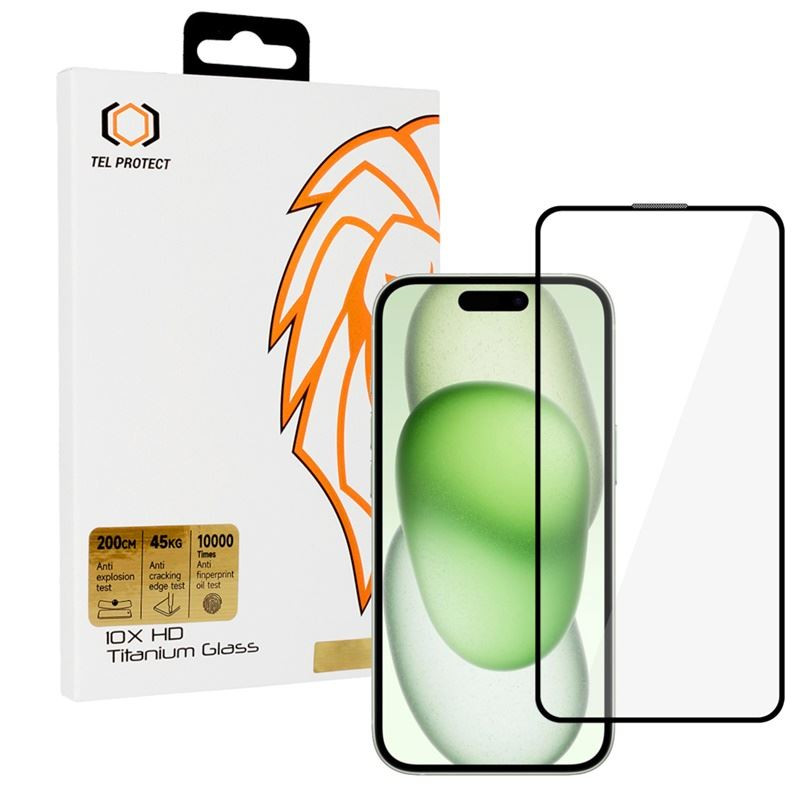 9H SZKŁO hartowane 10X HD Titanium na telefon Apple iPhone 16+ A3290