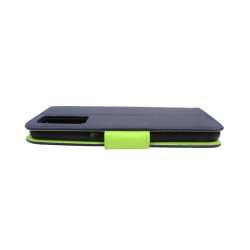Etui Fancy Diary na telefon OPPO A54 5G CPH2195 / A74 5G CPH2197 / A93 5G PEHM00 granatowe