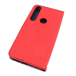 Etui Fancy Diary na telefon motorola moto g8+ XT2019 czerwone
