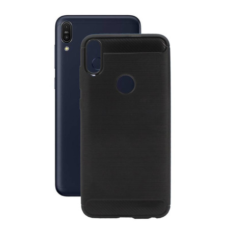 Etui Bumper Carbon Lux na telefon ASUS ZenFone Max Pro M1 ZB602KL czarne