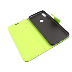 Etui Fancy Diary na telefon ASUS ZenFone Max Pro M1 ZB602KL granatowe