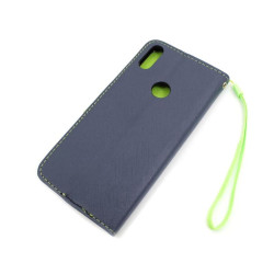 Etui Fancy Diary na telefon ASUS ZenFone Max Pro M1 ZB602KL granatowe